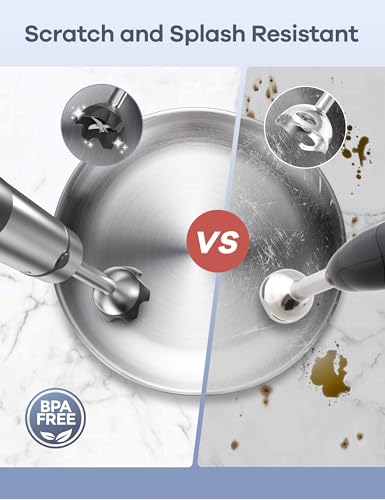 Immersion Blender Handheld Corded 8 in 1 Hand Blender Max 1000W