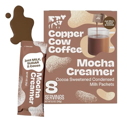 Sweetened Mocha Milk Single Serve Pour Over Creamers (8 Fl Oz)