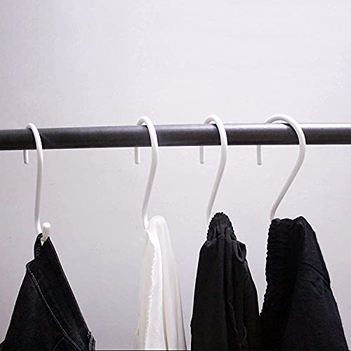 4 Pack Large S Hooks for Hanging Heavy Duty (4 Count)