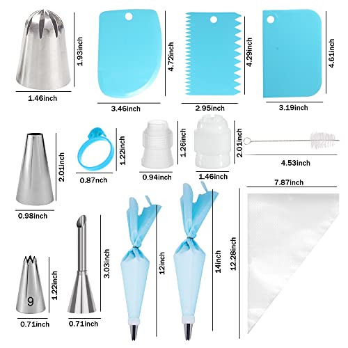 Piping Bags and Tips Set