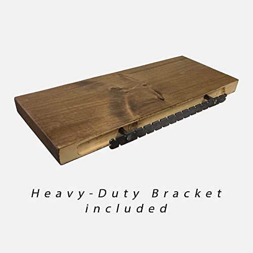 URBANDI Rustic Floating Shelves (2 Count)