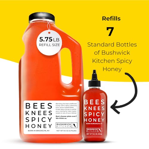 Bees Knees Spicy Hot Honey (92 Ounce)