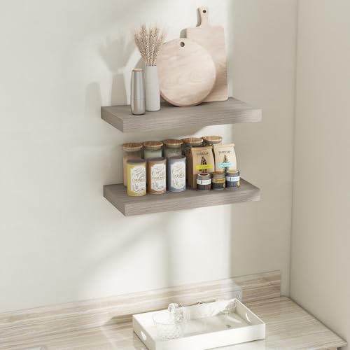 12 Inch Deep Floating Shelves for Wall (2 Count)