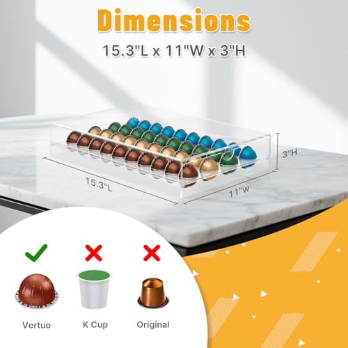Storage Drawer for Nespresso Vertuo