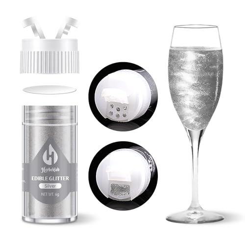 Silver Edible Glitter