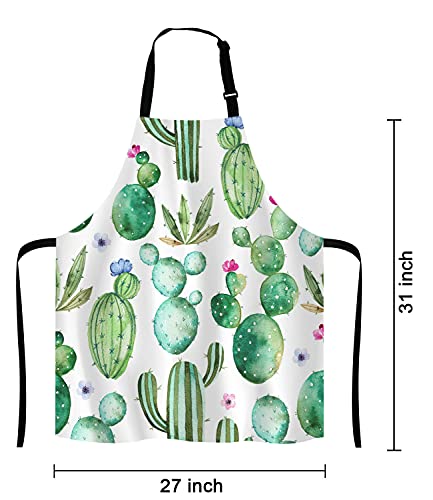 Cactus Adjustable Bib Apron