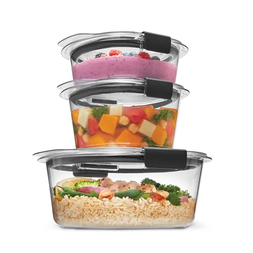Brilliance® Round Leak Proof Food Storage Containers