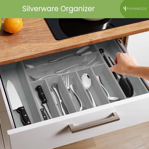 Bamboo Drawer Organizer