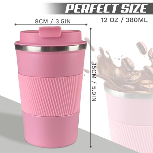 Stainless Steel Travel Coffee Mug with Lid