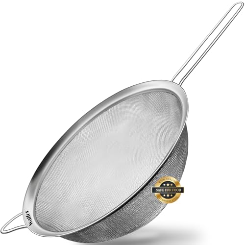 9.35 Inch Large Fine Mesh Strainer