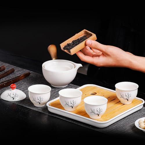 Japanese Tea Set Chinese Gongfu Tea Set (4 Count)