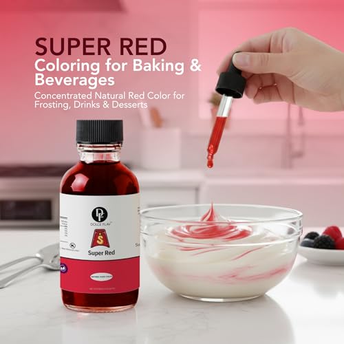Natural Super Red Food Coloring from Beetroot (2 Fl Oz)