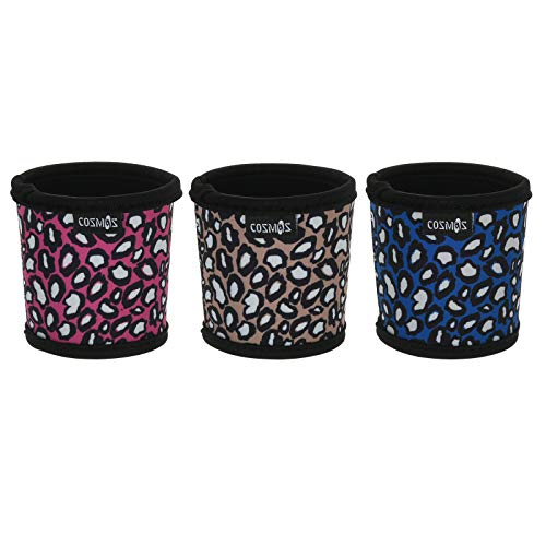 Reusable Coffee Mug Sleeve Cover Heat Resistant Neoprene Insulator Sleeve for Coffee Tea Hot Cold Beverage (3 Count)