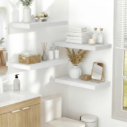 10 in Deep Floating Shelves 16” Set of 2 (2 Count)