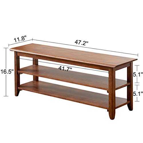 Shoe Rack Bench Wooden Shoe Storage Bench Entryway Bench