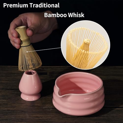 Matcha Set Matcha Whisk Set Includes Matcha Bowl and Whisk (7 Count)