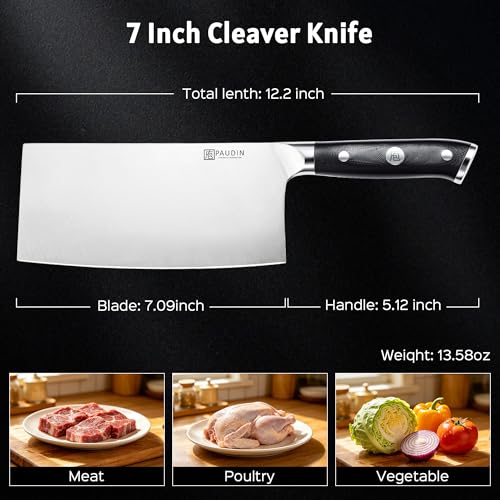 Cleaver Knife 7 Inch