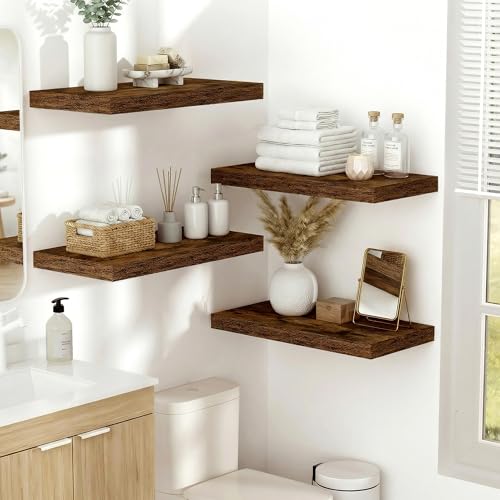 10 in Deep Floating Shelves 16” Set of 2 (2 Count)