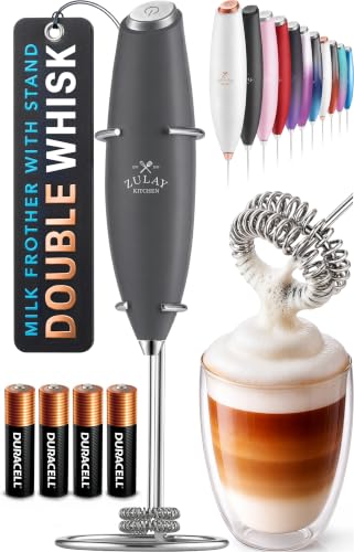 Powerful Milk Frother Wand With Duracell Batteries