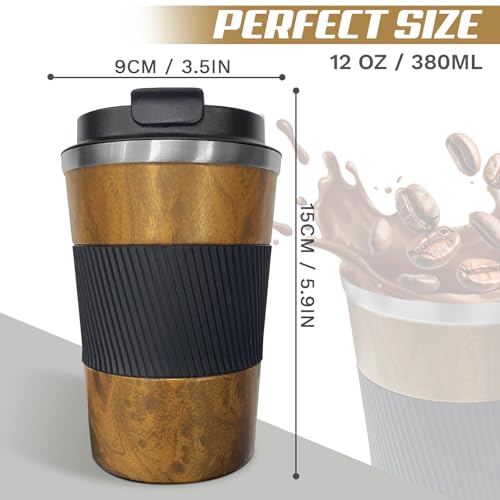 Vacuum Insulated Stainless Steel Travel Coffee Mug
