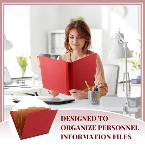 24 Pcs Classification Folder Letter Size