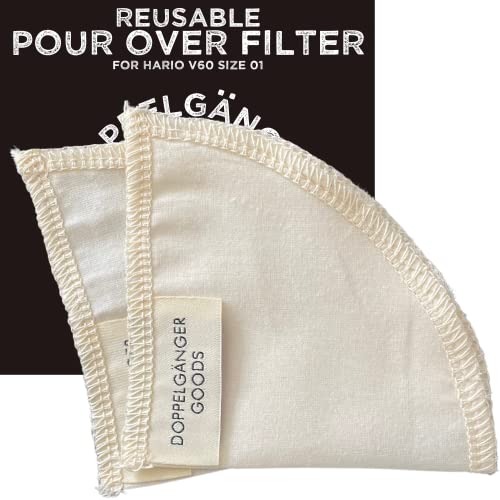 Reusable Cotton Pour Over Filter 2 (2 Count)