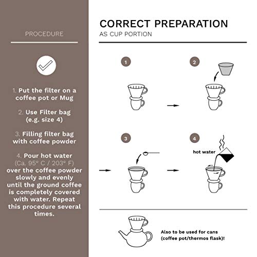 XXL Porcelain Coffee Dripper Green