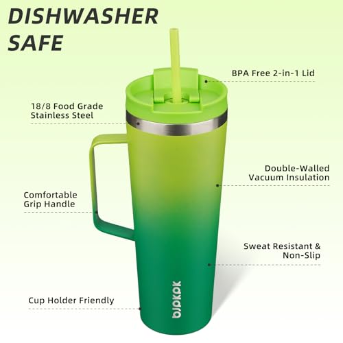 26oz Insulated Tumbler with Handle