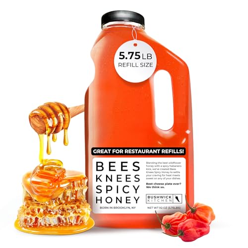 Bees Knees Spicy Hot Honey (92 Ounce)