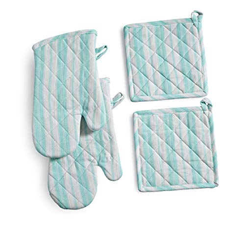 Oven Mitts & Potholder Set