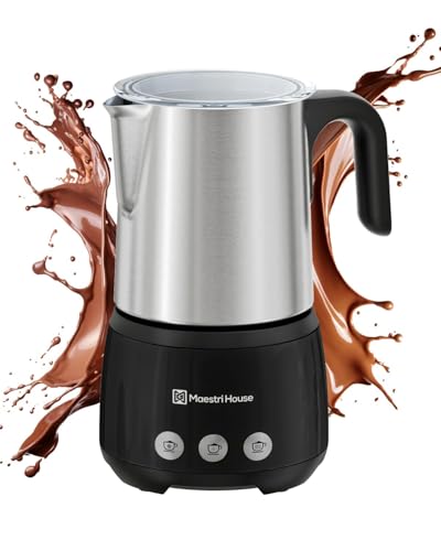16.9OZ BasicFro 500 Electric Milk Steamer and Frother