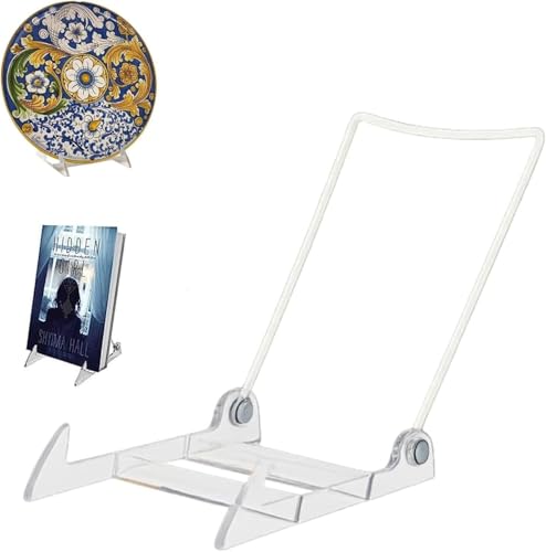 6.25" White Acrylic Display Stand Made in USA (48 Count)
