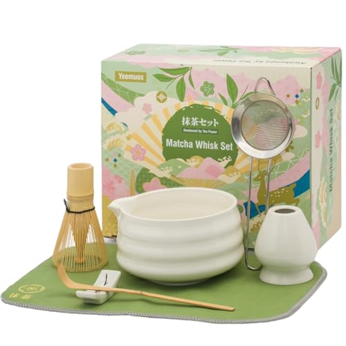 Yeemous 7 Pcs Matcha Whisk Set (7 Count)