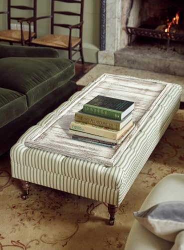 Extra Large Long Rectangle Ottoman Table Tray 40"x20"