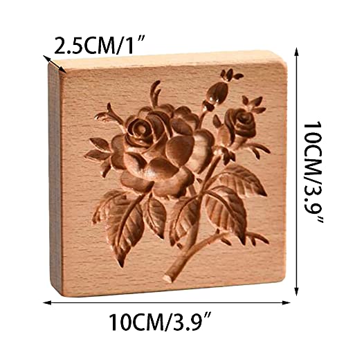 Wooden Cookie Biscuit Mold