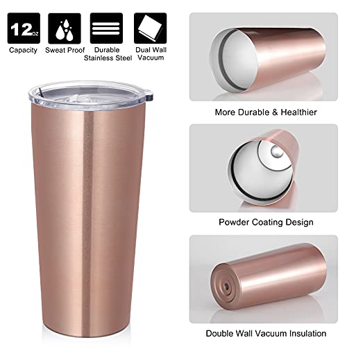 20oz Tumbler Bulk with Lid and Straw 12 Pack (12 Count)