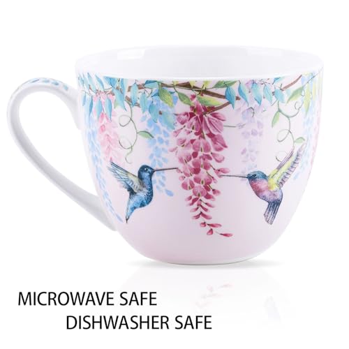 Spring Hummingbird Hug Mug