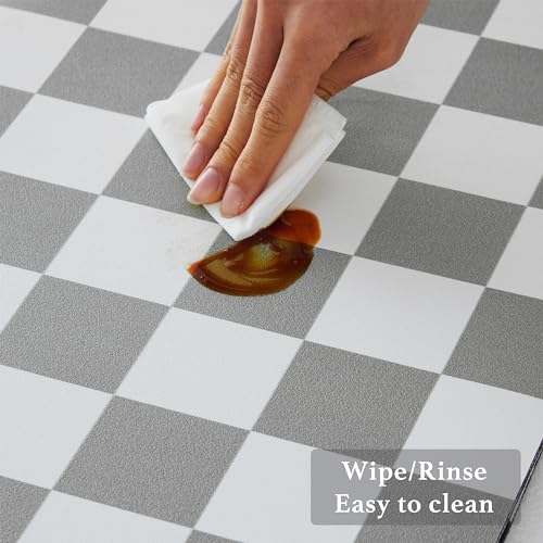 Checkered Dish Drying Mat for Kitchen Counter