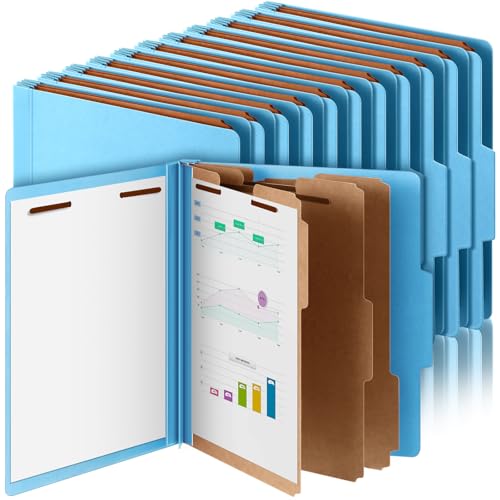 36 Pcs Classification Folder Letter Size