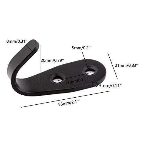 Heavy Duty Wall Hooks (10 Count)