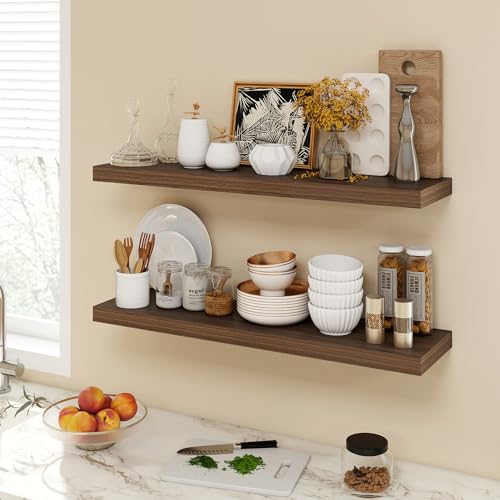36 Inch Floating Shelves (2 Count)