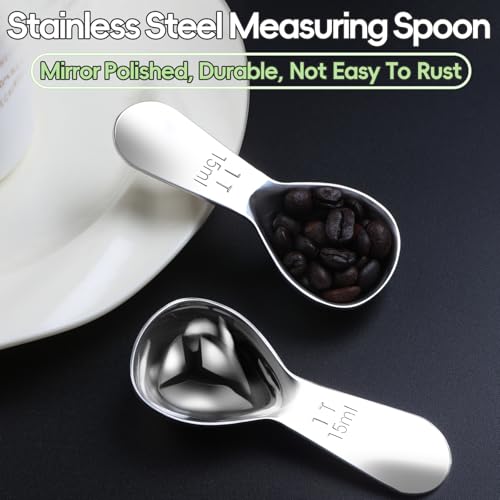 Coffee Scoop 2 Tablespoon Measuring Spoons for Ground Coffee30ML18 (2 Count)