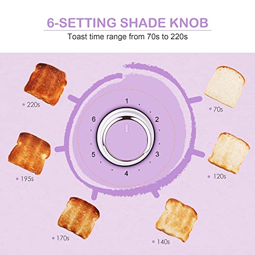 2 Slice Toaster Retro Stainless Steel with Bagel
