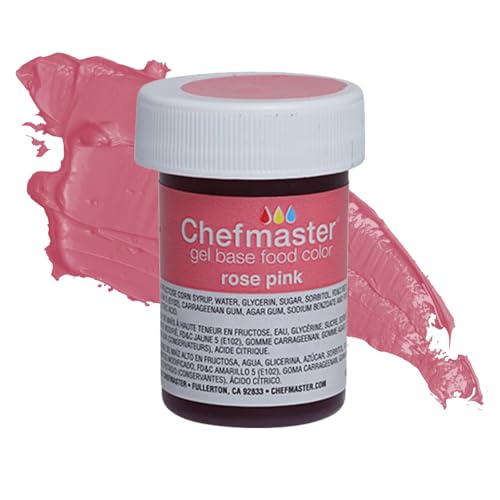 Rose Pink Gel Food Coloring
