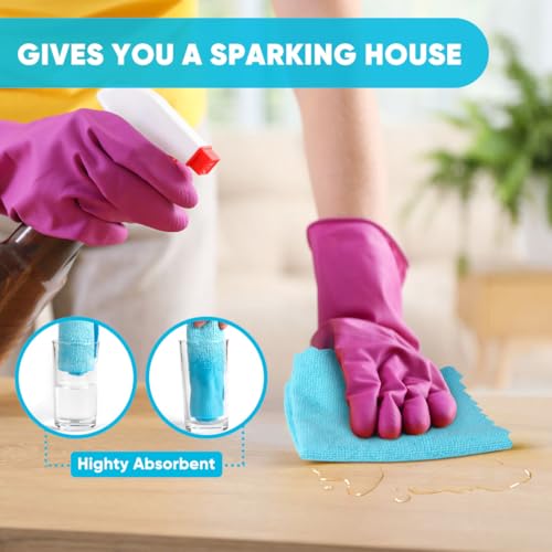 Microfiber Cleaning Cloth 10 Pack (10 Count)