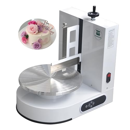 Semi Automatic Birthday Cake Smoothing Coating Machine