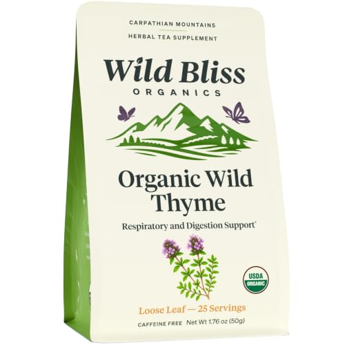 Organic Wild Breckland Thyme Tea