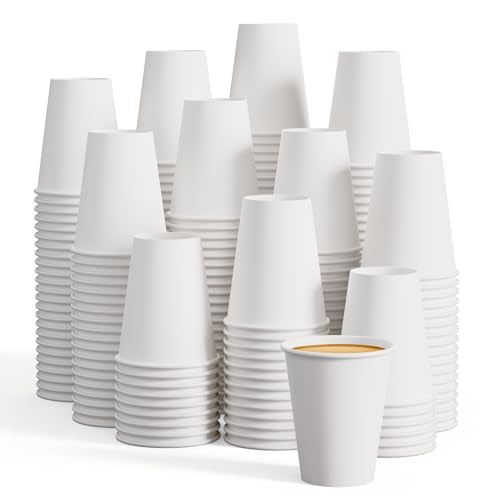 240 Pack 12 oz Disposable Paper Coffee Cup (240 Count)
