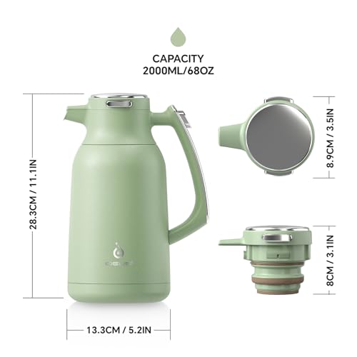 Thermal Coffee Carafe 68oz