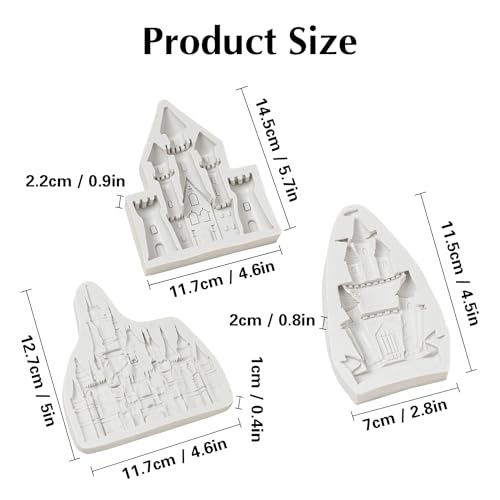 Castle Silicone Mold